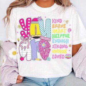 Preppy Back To School Tee, First Day of School Tee